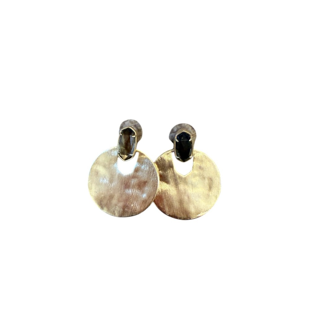 Kendra Scott Deena Gold Disc Earrings